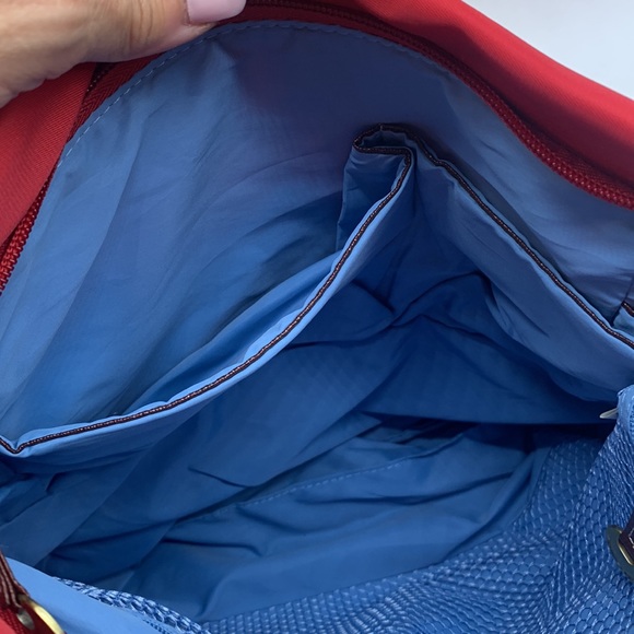 Travelon Red Nylon Crossbody Bag NYB4159 - Picture 11 of 16